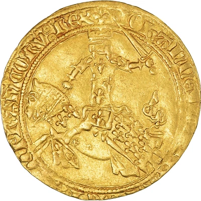 $2640 • Buy [#1043063] Coin, France, Jean II Le Bon, Franc à Cheval, 1350-1364, EF(40-45), G