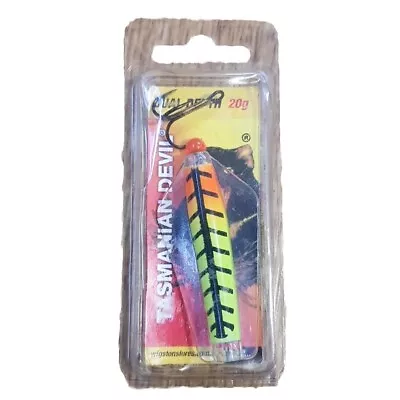 Tasmanian Devil Fishing Lure 20g Dual Depth Hornet Trout Salmon Perch Pike • £5.25