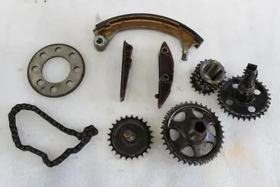 1977 Mercedes 450sl R107 Engine Timing Chain With Gears + Guide Brackets 9 Piece • $150