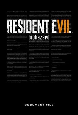 Resident Evil 7 Biohazard Document File • $87.33