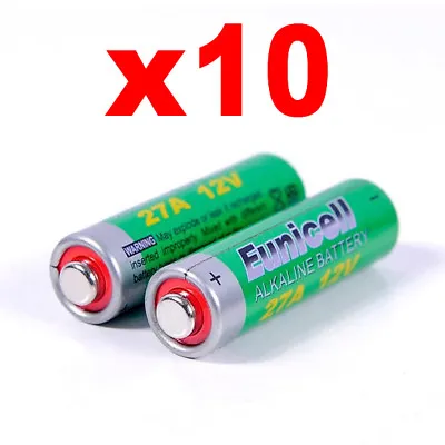 Batteries A 12V 10 27 27A LR27A G27a L828 CA22 EL812 8LR932 Remote Control Ue • $13.62