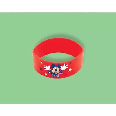 Mickey Mouse Clubhouse Disney Cute Kids Birthday Party Favor Rubber Bracelet • $7.47