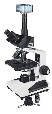 Radical 2500x High Power Professional Live Blood Darkfield LED Microscope 18MP • $799