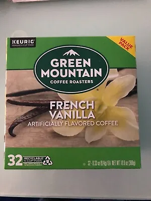 $20.78 • Buy Green Mountain Coffee Roasters French Vanilla Kcups 32ct