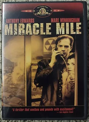 Miracle Mile (1989) DVD Anthony Edwards • $13.98