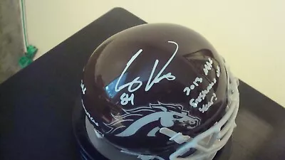 Corey Davis AUTOGRAPHED WESTERN MICHIGAN BRONCOS Mini Helmet SIGNED JSA 3 INSCRI • $129.95