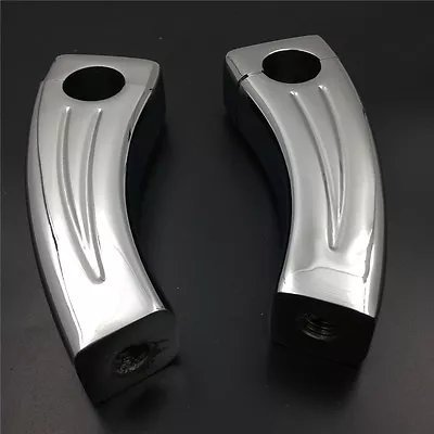 For Honda Shadow VT750 1100 VTX 1300 C R S GL1800 Rebel CHROME Handlebar Risers • $60.91