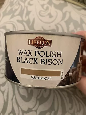 Liberon Black Bison Wax Polish Paste 500ml Brand New Medium • £14.50