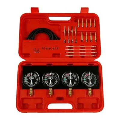 Fuel Vacuum Carburetor Synchronizer Carb Sync Gauge Fit For Harley Honda Yamaha • $87.22