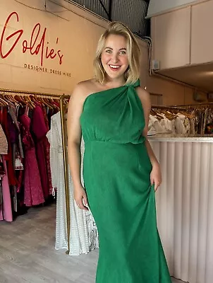 Sheike Green Midi Dress Size 14 • $80