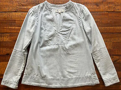 Madewell Chambray Long Sleeve Shirt XS • $14
