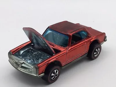 Vintage Hot Wheels Redline Mercedes-Benz 280SL - Red • $26.99