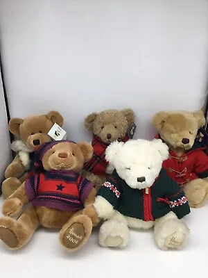£25 • Buy Harrods Christmas Bear Plush Soft Toys