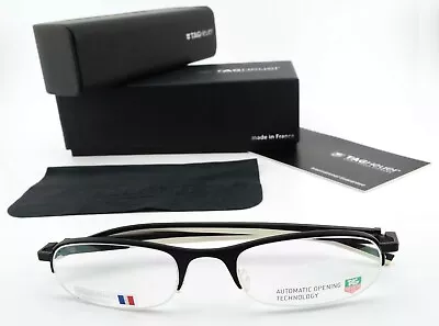 TAG Heuer Glasses Spectacles Th 0823 011 52 20 142 Black White Luxury Flexible • $298.79