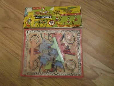 Vintage Child's Plastic Toys No 236-239-Made In Hong Kong-Original Package • $4.99