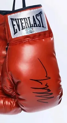 Iron Mike Tyson Right Handed Autographed Boxing Glove Certified • $150