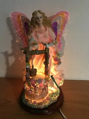 Vintage 15  Fairy Sculpture Fiber Optic Light Up: Eleco Chambord Collection  • $35.10