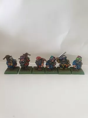 Dwarf Crossbow/Quarreller × 6 Metal OOP Warhammer Fantasy Games Workshop Painted • £48