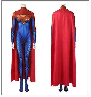 £86.40 • Buy The Flash Supergirl Jumpsuit Fancy Dress Costume Halloween Party Costume
