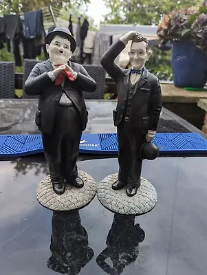 Laurel & Hardy Individual Figurines 1997 By The Leonardo Collection Rare  • £125