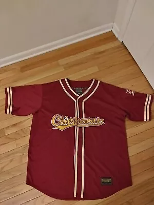 Central Michigan Chippewas NCAA Vintage Steve & Barrys Men's Baseball Jersey XXL • $54.99