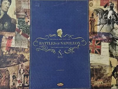 Battles Of Napoleon The Eagle And The Lion Board Game First Edition History • £150