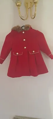 Baby Girls Coat Age 12 To 18 Months • £3