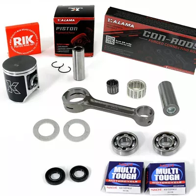 Racing Connecting Rod Kit Crankshaft Main Bearing Piston Kit YZ125 YZ 125 05-20 • $278.61