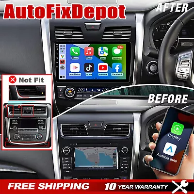 32GB For Nissan Altima 2013-2015 Car GPS Radio Stereo Carplay Camera Android 13 • $138.98