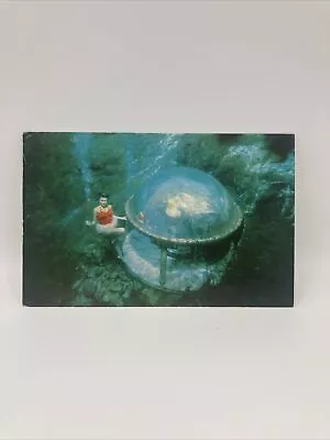 Postcard The Underwater Stage Weeki Wachee Springs Mermaids Florida • $2.99