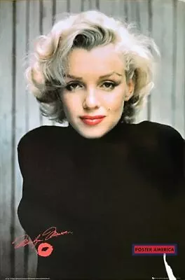 Marilyn Monroe Lipstick Printed Signature Poster 24 X 36 • $85.52