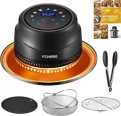 Air Fryer Lid For Instant Pot 6Qt/8Qt 7 In 1 With LED TouchscreenTouch Control • $153.99