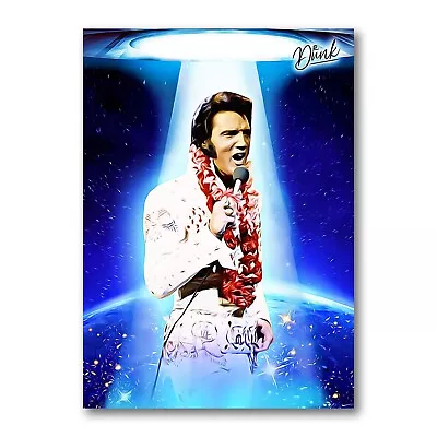 Elvis Presley Earth's Finest Sketch Card Limited 04/30 Dr. Dunk Signed • $11.79