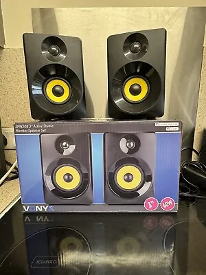 VONYX -   3  Active Studio Speakers (boxed) • £35