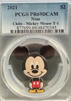 MICKEY MOUSE | Sold-Out | Disney | 2021 Chibi Coin - NZMint • $175