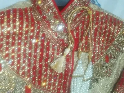 £349.99 • Buy Indian Sherwani RRP £749.00 Wedding Outfit Groom Asian Punjabi Mens Clothes Sale