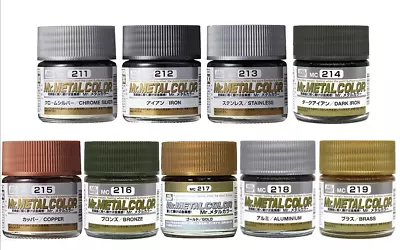 Mr Hobby Mr Metal Color Paints 10ml Pots • £4.10