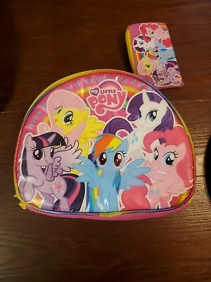 My Little Pony Soft Sided Lunch Box Bonus Coin Purse Insulated School Supply SUS • $12.40