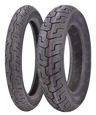 Dunlop D401 100/90-19 150/80-16 Front Rear Motorcycle Tire Set 45064058 45064089 • $369.99