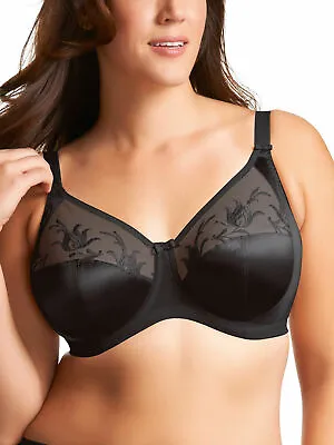 Elomi 34J  Black Caitlyn   FULL CUP Side Support  Underwire Bra Style 8030 NWT • $42.95