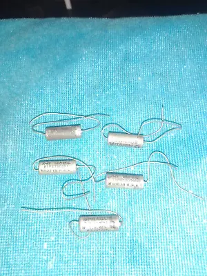 (5) NOS SPRAGUE VITAMIN Q  .047uf 300v CAPACITORS - GUITAR TONE CAPS • $49.99