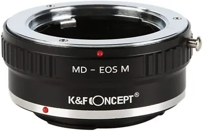 K&F Concept Lens Mount Adapter For Minolta MD/MC Lens To Canon EOS-M Camera Body • $29.99