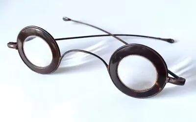RARE Antique Spectacles Martins Margins Spectacles Eyeglasses • $1300