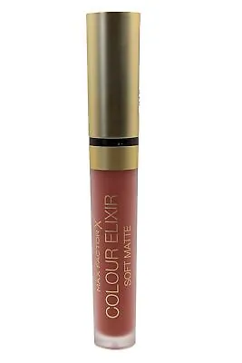 Max Factor Color Elixir Lipstick Soft Matte 4ml Rose Dust #015 Lips • £4.62