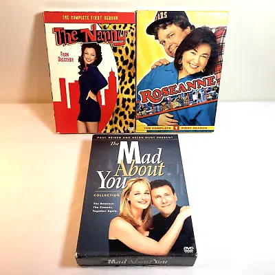 ROSEANNE: S1 / THE NANNY:S1 / MAD ABOUT YOU: COLLECTION (DVD) TV Series Comedy • $6.65