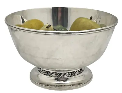 La Paglia International Sterling Silver Bowl Mid-Century Modern & Jensen Style • $2125