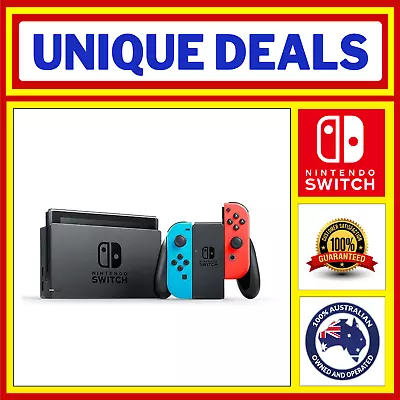 $429.95 • Buy New Nintendo Switch Gaming Console Blue/neon V2