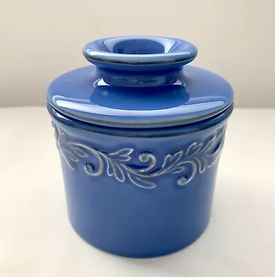 L Tremain Butter Bell Crock Antique Collection Azure Blue • $12.98