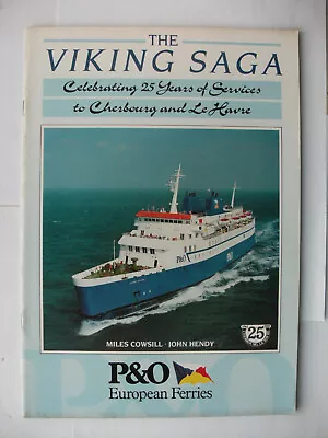 1989 The Viking Saga P&O European Ferries (Shop Ref CL3) • £4.95