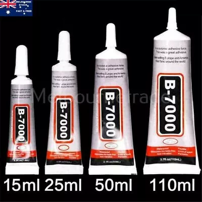 Rhinestone Glue Multi-purpose B-7000 Adhesive Jewelry Nails Glass Phone • $7.98